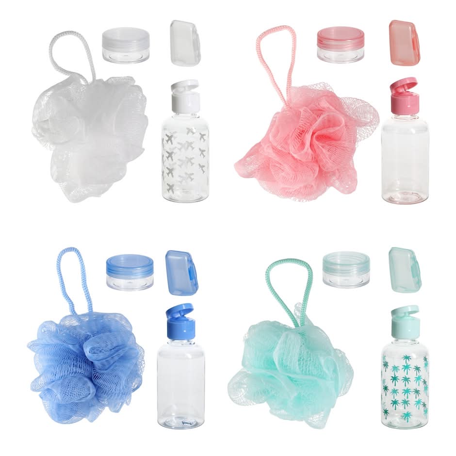 April Bath & Shower Travel Kits Set (5 ct)