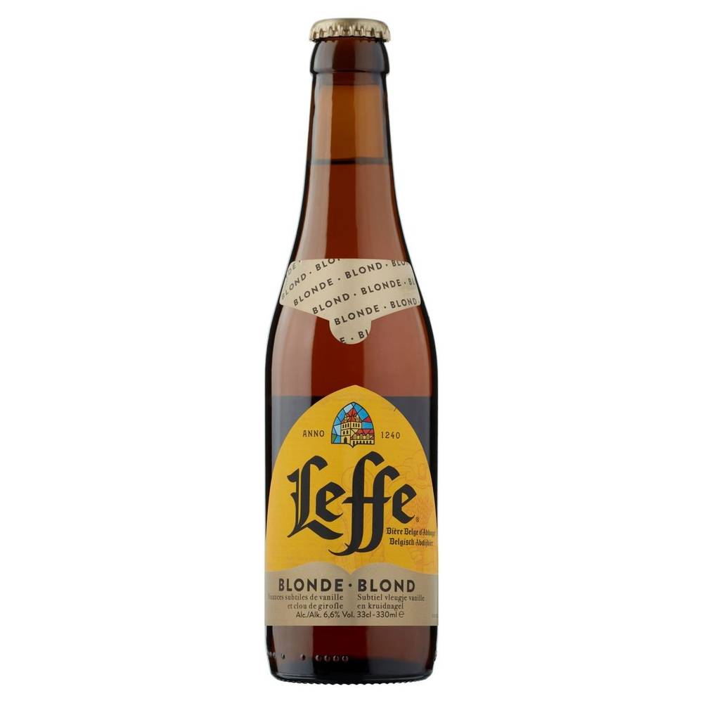 Leffe Bière Belge d''Abbaye Blonde 33 cl