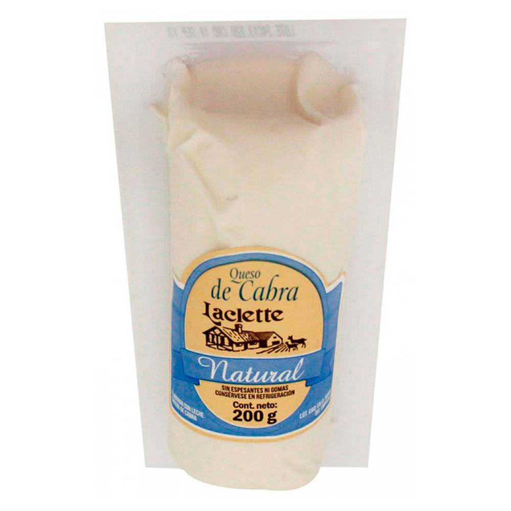 Laclette · Queso de cabra natural (200 g)