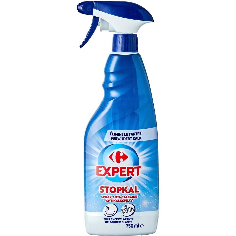 Carrefour Expert - Nettoyant ménager spray anti-calcaire (750ml)