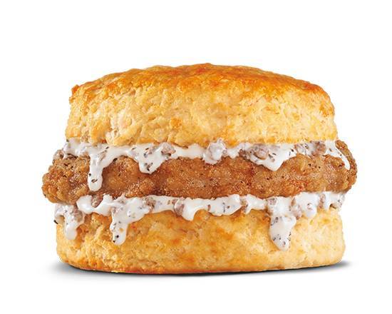 Pork Chop 'N' Gravy Biscuit