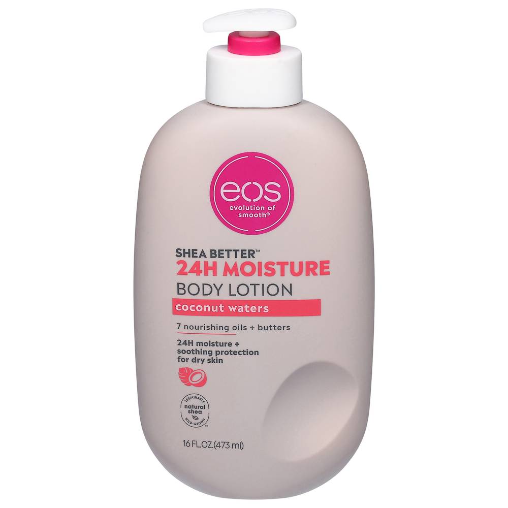 eos Shea Better 24h Moisture Coconut Waters Body Lotion