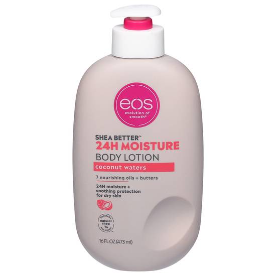 Eos Shea Better 24h Moisture Coconut Waters Body Lotion