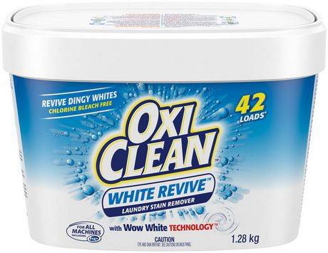 Oxiclean détachant à lessive oxiclean(mc) ravive blanc(mc) (1,28 kg) - white revive laundry stain remover (1.28 kg)