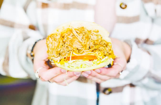 Arepa Pulled Pork | Postmates