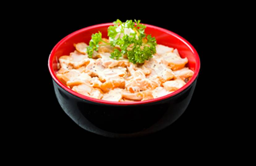 Poulet riz vinaigrée