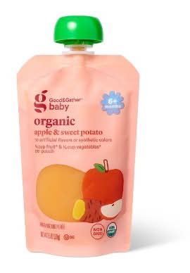 Good & Gather Organic Apple & Sweet Potato Baby Food Pouch (3.5 oz)