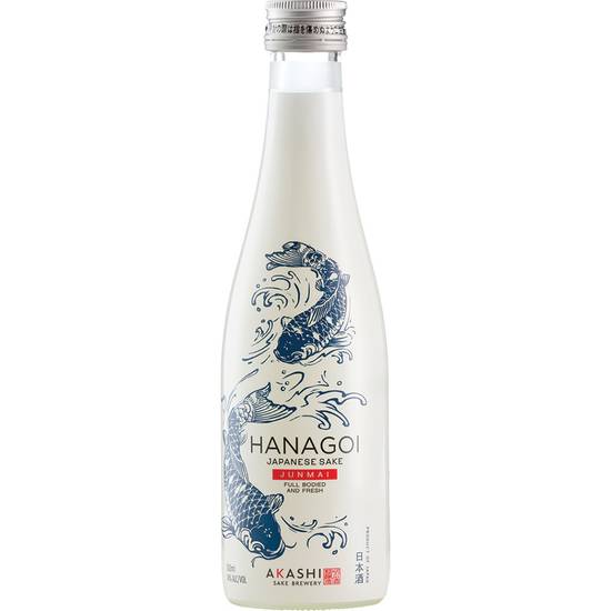 Hanagoi Junmai Japanese Sake (300ml bottle)