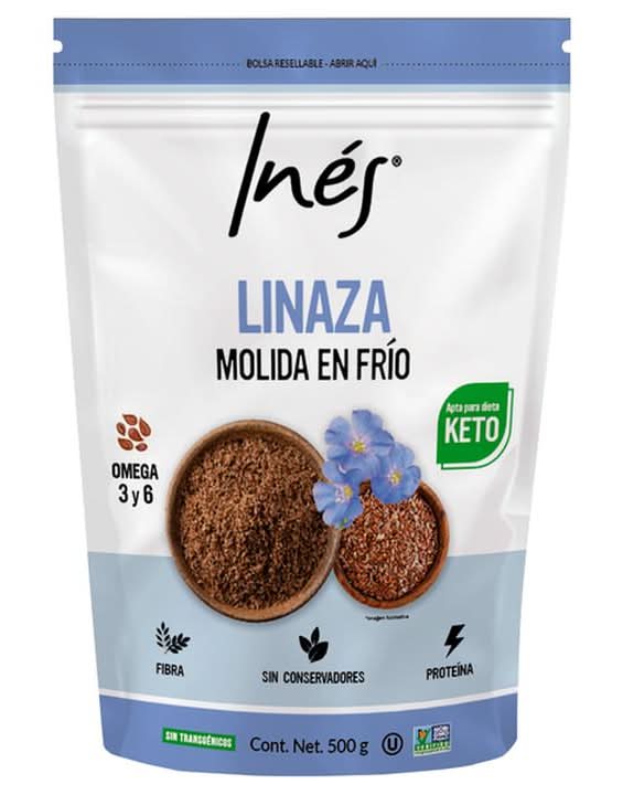 Inés · Linaza molida en frío (500 g)