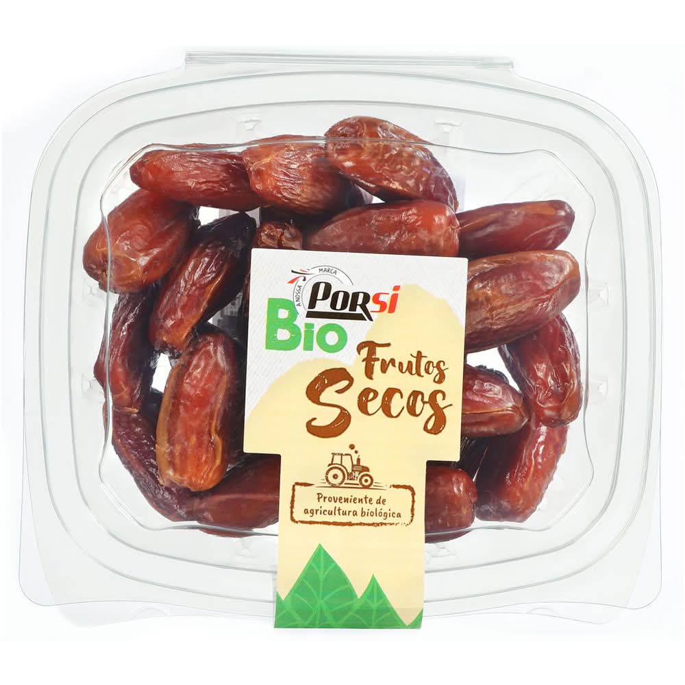 Porsi Bio - Tâmara seca sem caroço, embalagem de 150g