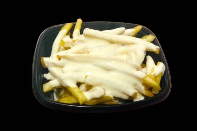 Frites sauce fromagère