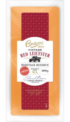 Brownes Vintage Red Leicester Block (200g)