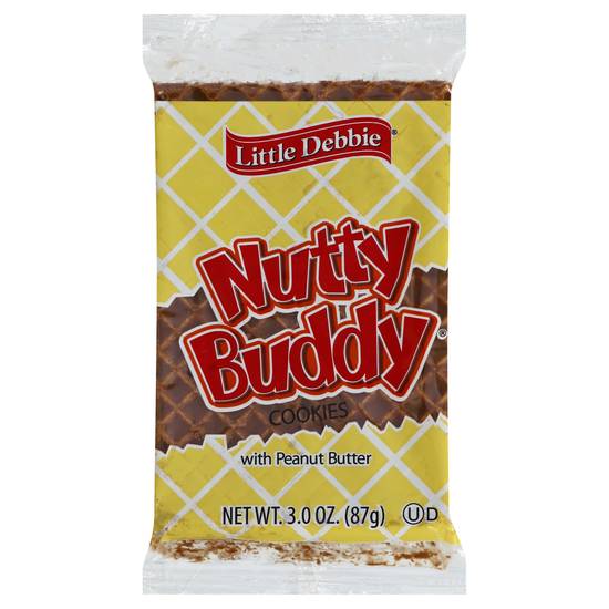 Little Debbie Nutty Buddy Cookies With Peanut Butter
