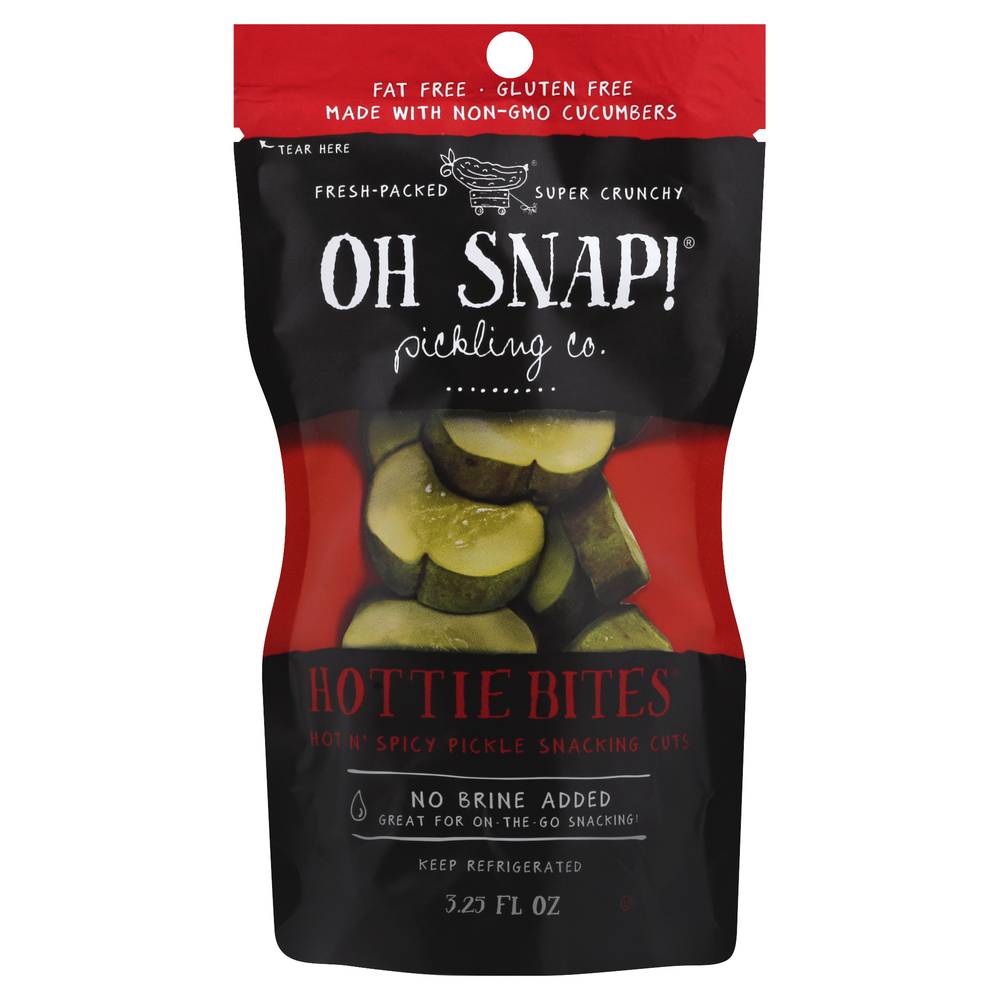 Oh Snap! Hottie Cucumber Pickle Bites