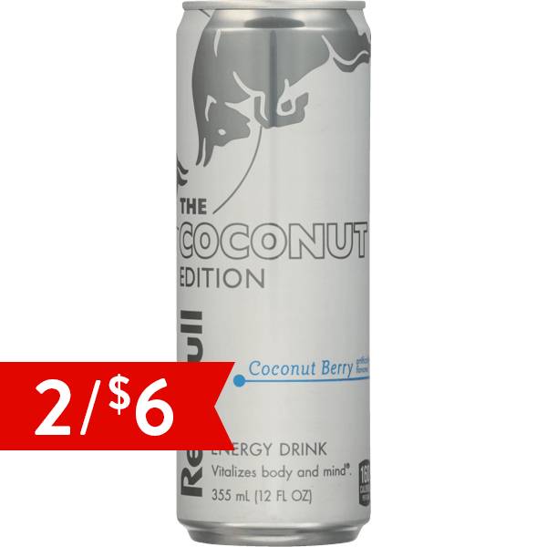 Red Bull Coconut Berry Energy Drink 12oz