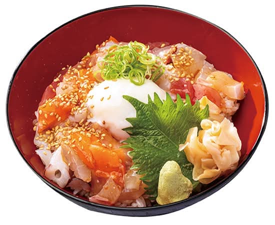海鮮ユッケ丼【温玉】