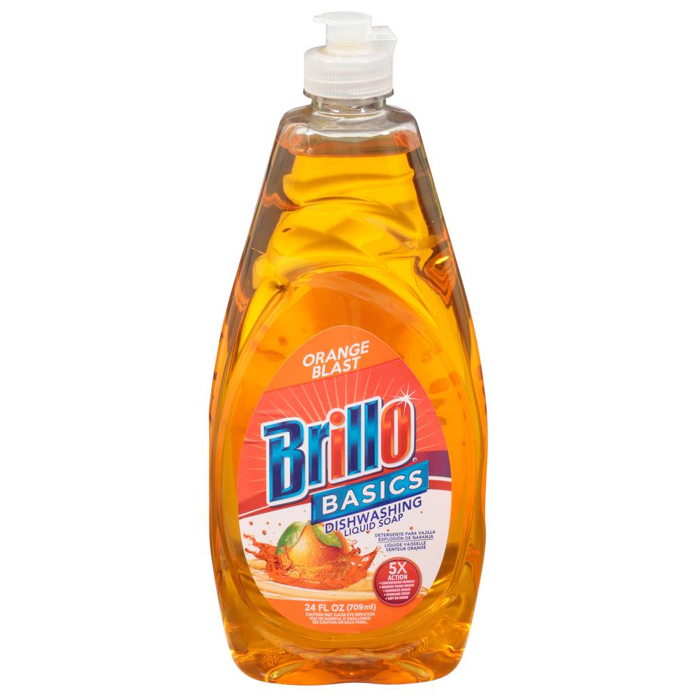 Brillo Basics Dishwashing Orange Blast Liquid Soap