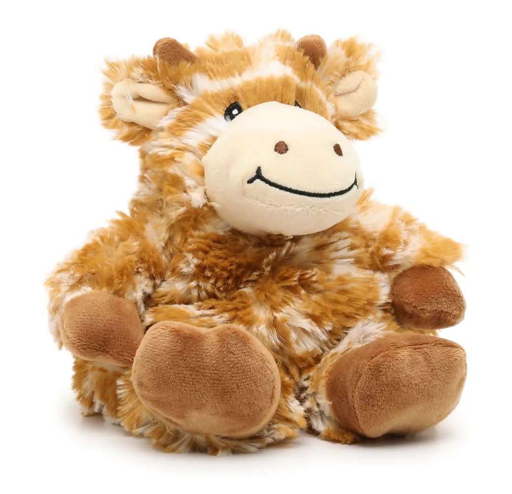 Warmies Giraffe Juniors Warming Stuffed Animal (Light Brown One Size)