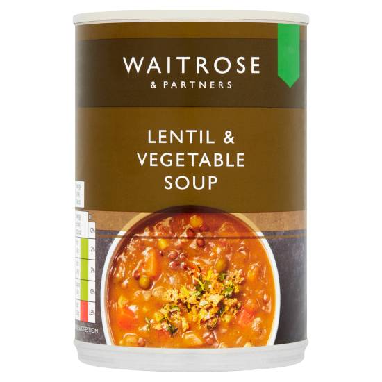 Waitrose Lentil & Vegetable Soup