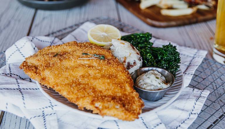 CRISPY CHICKEN SCHNITZEL