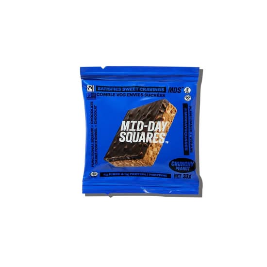 Mid-Day Squares - Crunchy Peanut