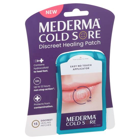 Mederma Cold Sore Discreet Healing Patches (15 ct)