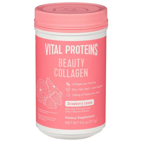 Vital Proteins Beauty Collagen, Collagen, Strawberry Lemon