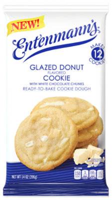 Entenmann's Ready To Bake Cookie Dough ( glazed donut)