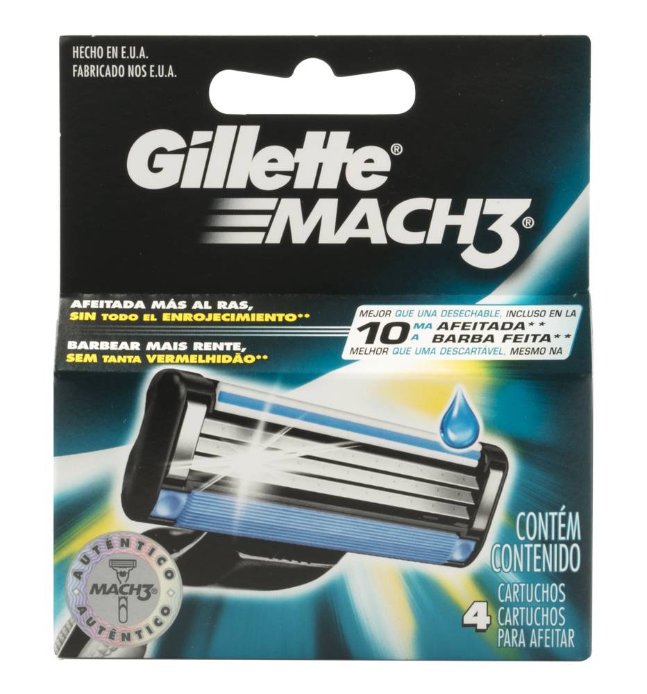 Gillette CART AF MACH3 *4