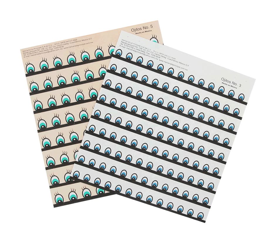 La principal · Planilla de ojos adheribles (244,9 g)