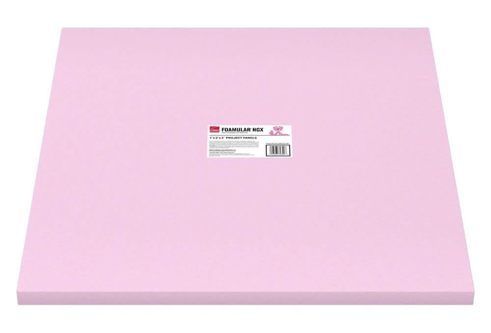 Owens Corning Foamular Ngx 1 In. X 2 Ft. X 2 Ft. R-5 Project Panel Xps Rigid Foam Board Insulation