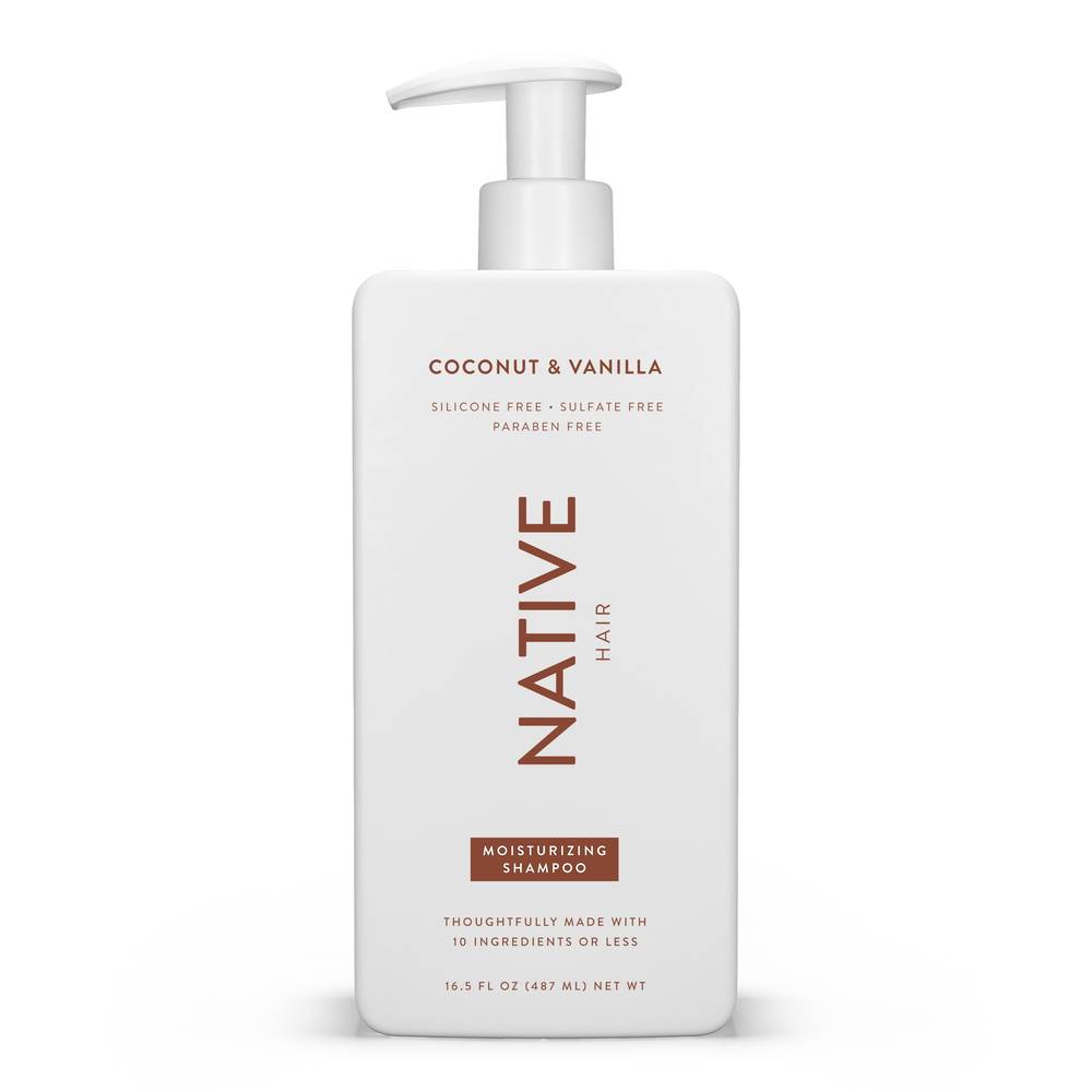Native Coconut & Vanilla Shampoo - 16.5 fl oz