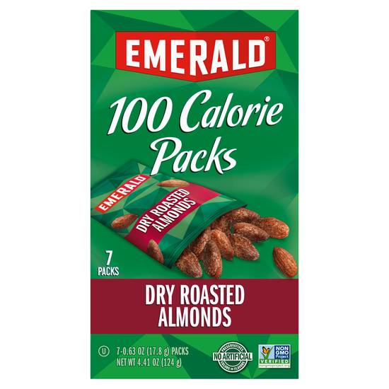 Emerald Dry Roasted Almonds (7 x 0.6 oz)