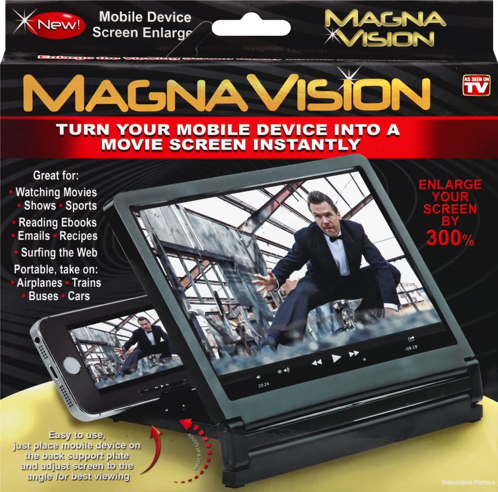 Magna Vision Mobile Device Screen Enlarger (14.9 oz)