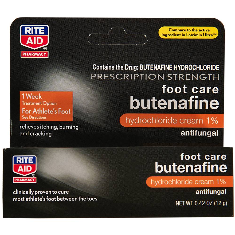 Rite Aid Prescription Strength Foot Care Butenafine Cream (0.42 oz)