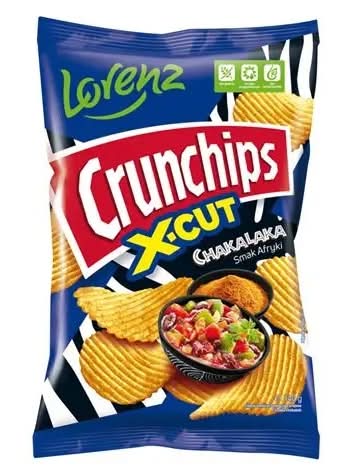 Chipsy Crunchips X-Cut Chakalaka 140g
