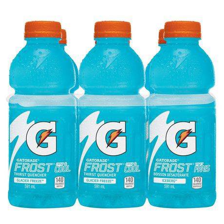 Gatorade Frost Glacier Freeze Sports Drink (6 x 591 ml)