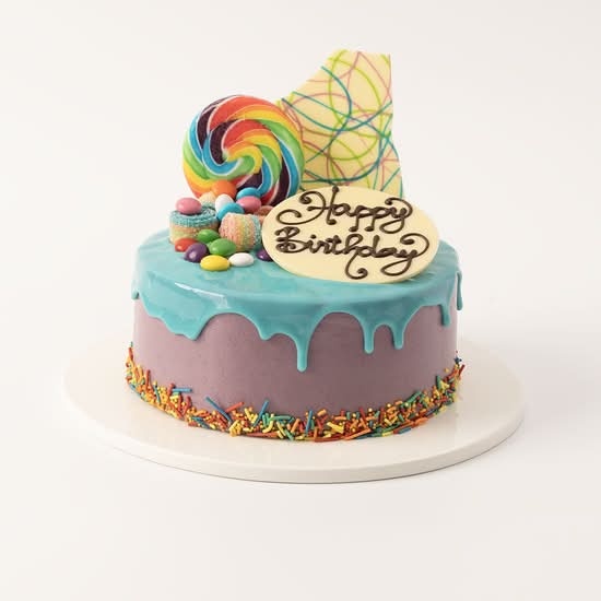 Candyland Birthday Cake (Midi)