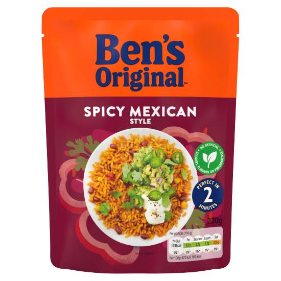 Ben's Original Mexican Style Meal (spicy )