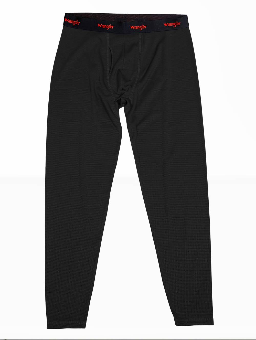 Wrangler Black Polyester Thermal Pants (Large) | WRM10702