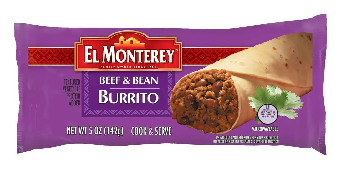 El Monterey Beef & Cheese Burrito