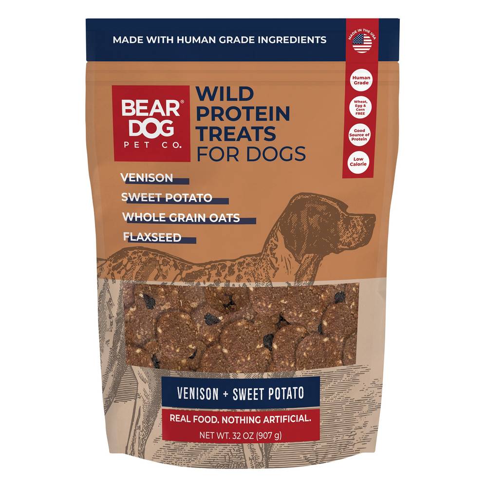 Bear Dog Pet Co. Venison and Sweet Potato Dog Treats