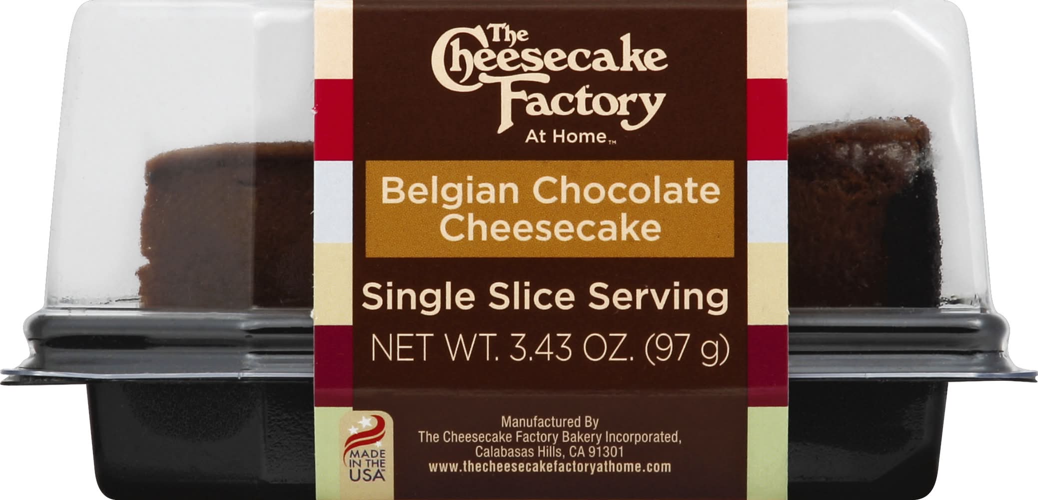 Cheesecake Factory Belgian Chocolate Cheesecake (3.4 oz)