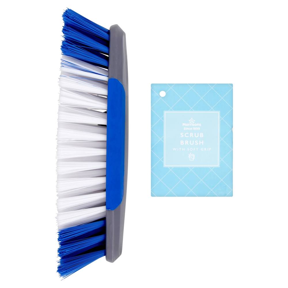 Morrisons Soft Grip Scrub Brush