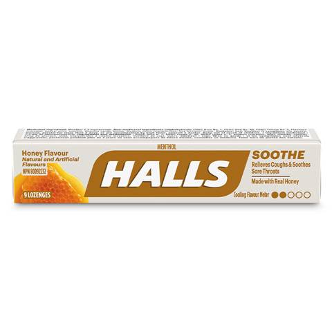Halls Single Honey Flavor