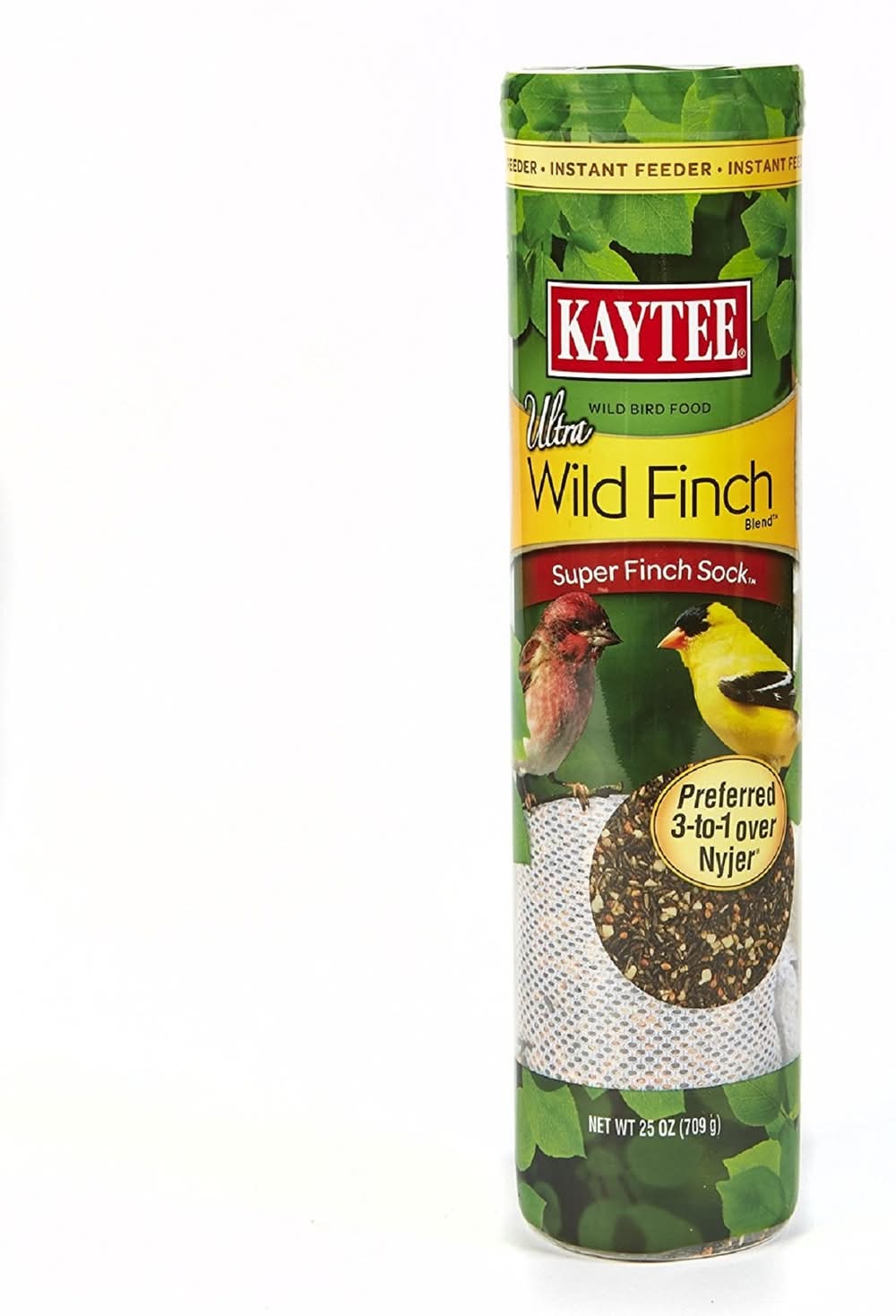 Kaytee Ultra Finch 25 Oz Mesh Blend Sock Bird Feeder