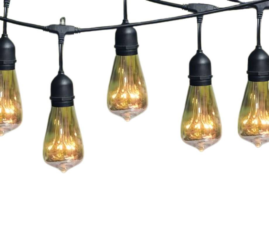 Hometrends Edison Warm White String Lights Delivery Near Me Order