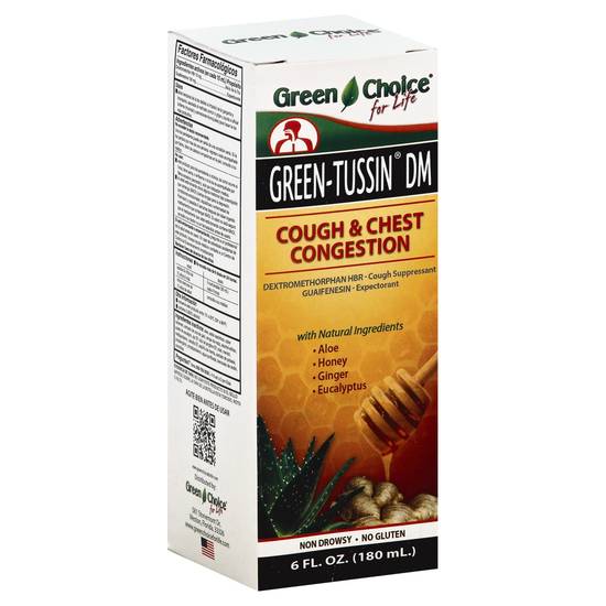 Green Choice For Life Green Tussin Dm Cough & Chest Congestion