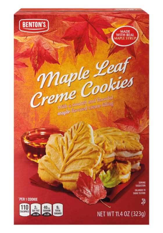 Benton's Creme Cookies, Maple (11.4 oz)