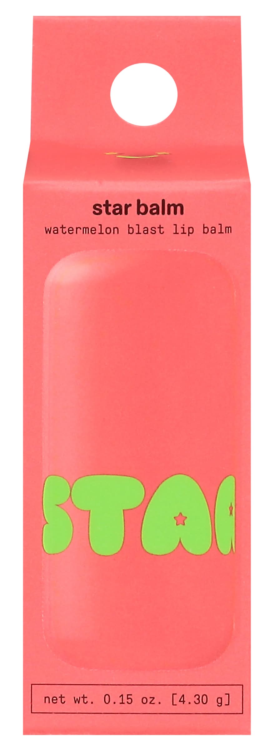 Starface Lip Balm, Watermelon (0.15 oz)